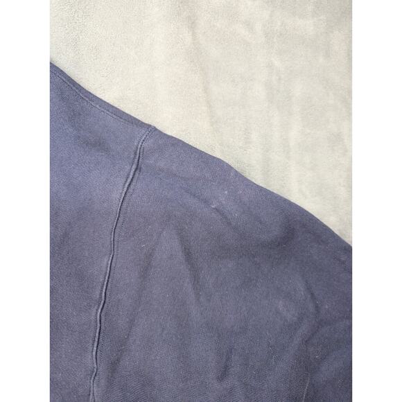 Vintage Lugz Sweater Crewneck 2XL Sweatshirt Blue Pullover Y2K Skater Logo - Picture 7 of 8